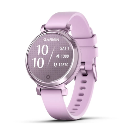 Garmin Lily 2 38 mm Metallic Lilac / Lilac Silicone Band (010-02839-21)