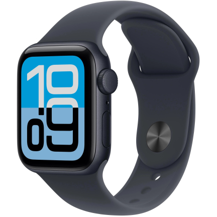 Apple Watch SE 3 40mm Midnight Aluminum Case / Midnight Sport Band