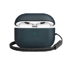 Чехол AirPods 3 Uniq Terra Genuine leather Cace Star Blue