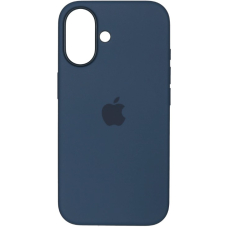 Чехол iPhone 16 Silicone Case 360 Midnight Blue